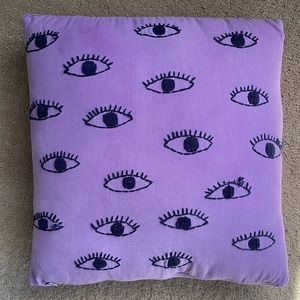 urban outfitters violet third eye throw pillow